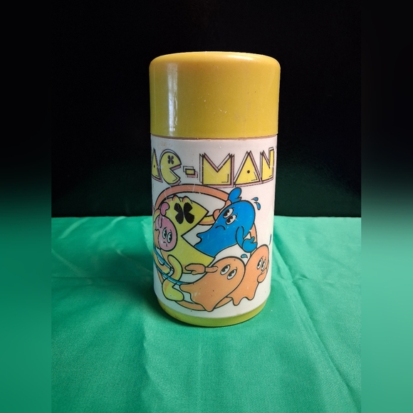 aladdin Other - Vintage Pac man 1980 Thermos and Lid